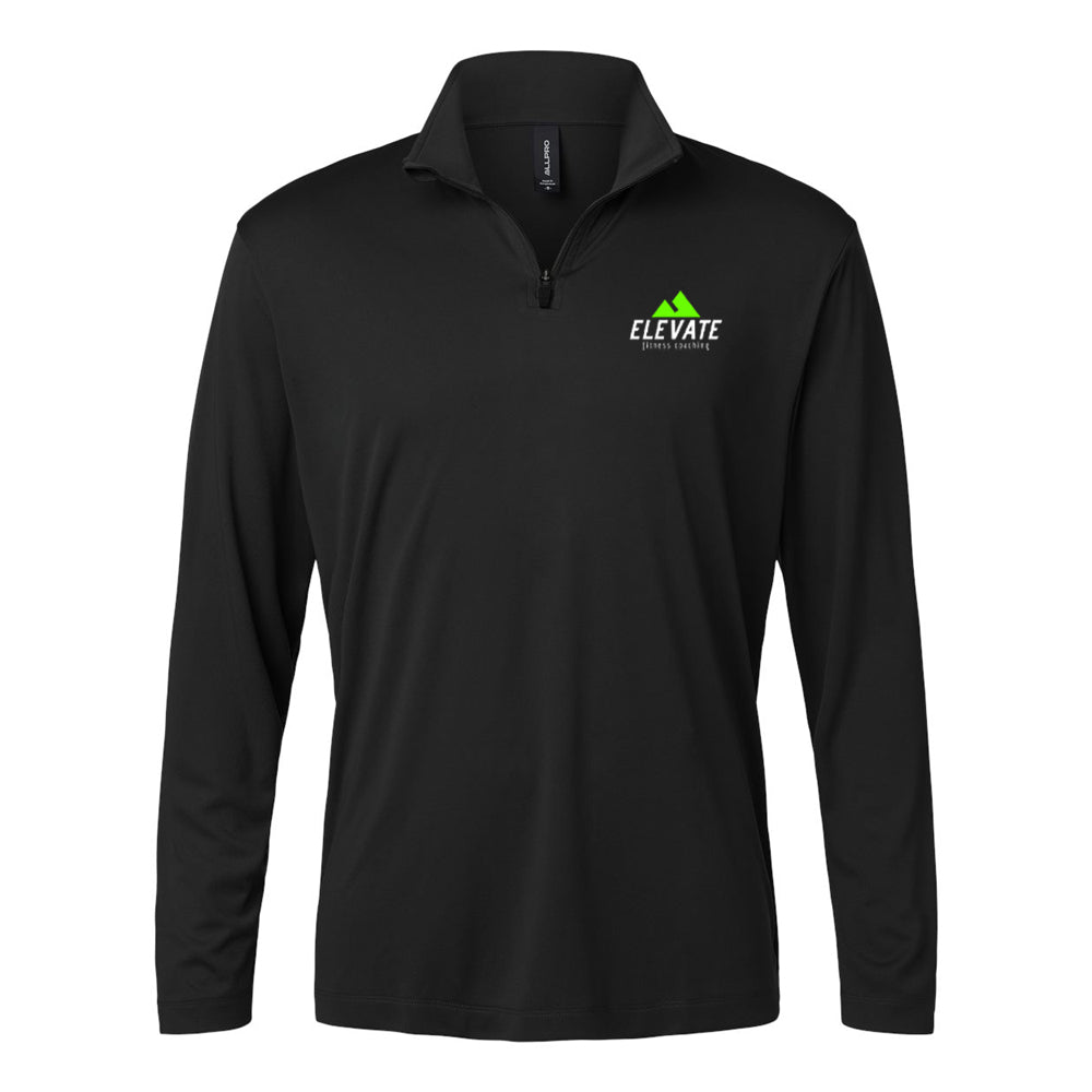 Men's Pro-Lock Performance Quarter-Zip Pullover - Black
