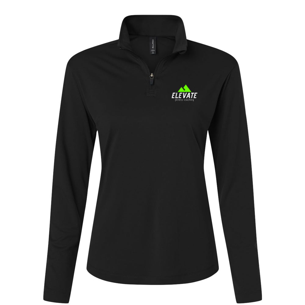 Women's Pro-Lock Performance Quarter-Zip Pullover - Black