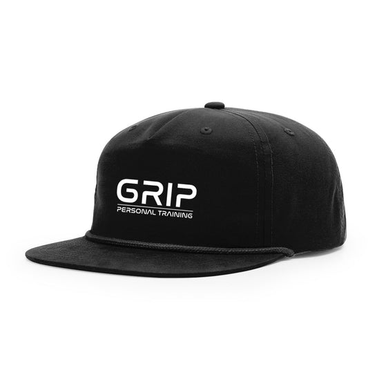 Grandpa Snapback Hat - Black - Grip
