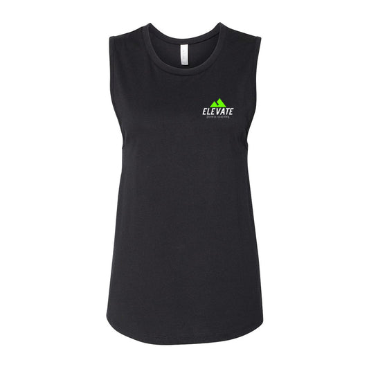 Women's Jersey Muscle Tank - Black