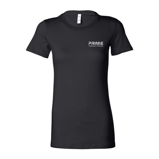 Women's Slim Fit Tee - Black - Prime