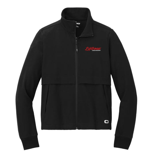 Women's Outstretch Full-Zip - Black - Lighthouse