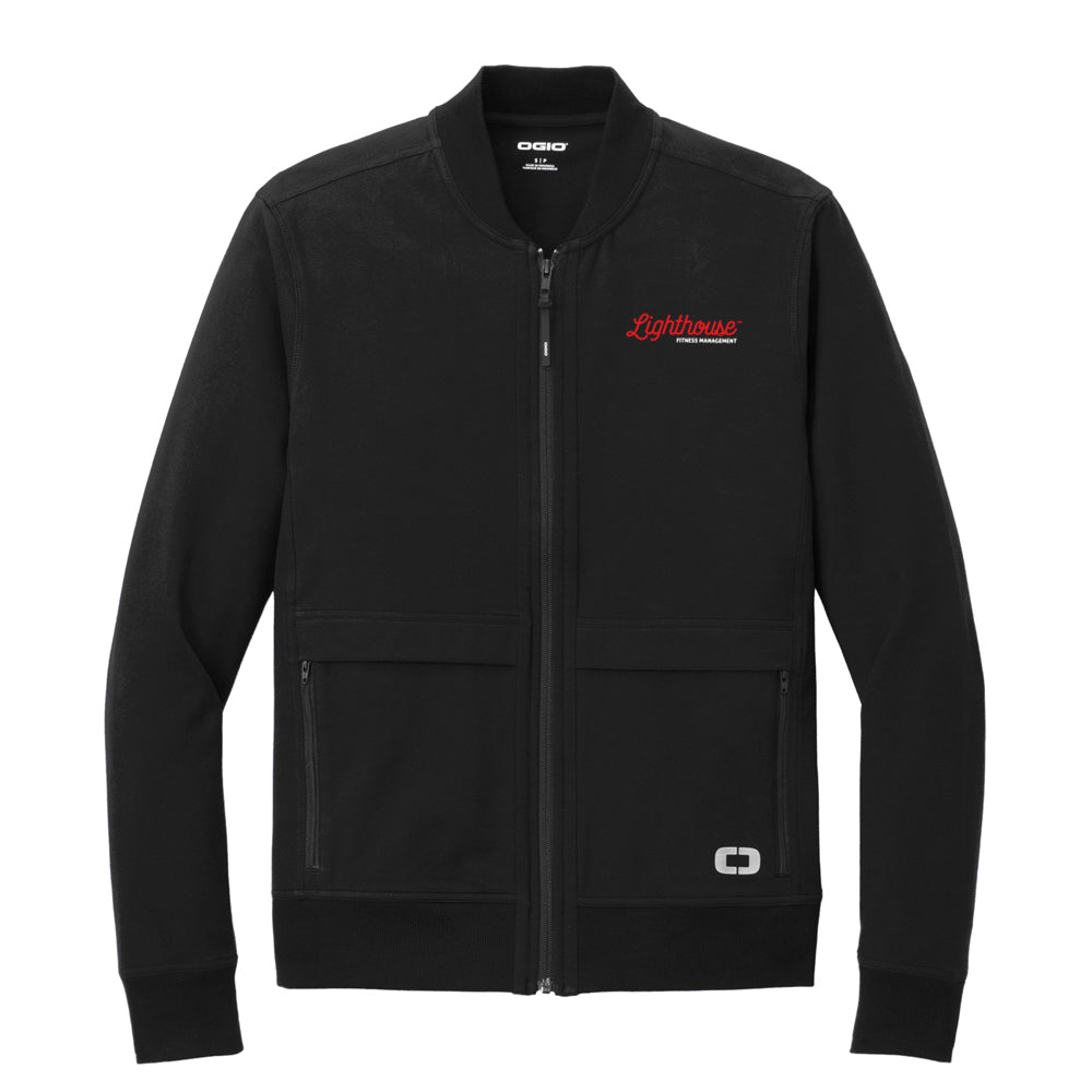 Men's Outstretch Full-Zip - Black - Lighthouse